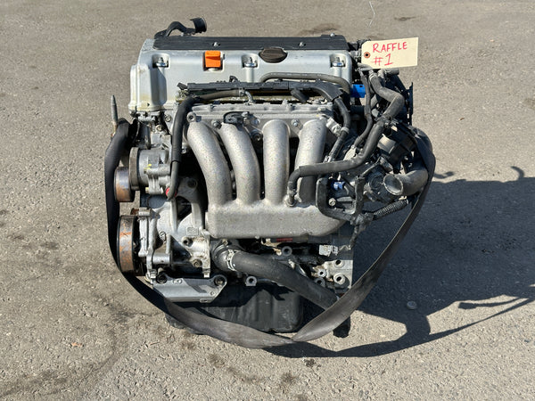 K24A RAFFLE ENTRY - JDM 04-08 Honda K24A 2.4L DOHC I-VTEC RBB 200HP Engine K24A2 Acura TSX