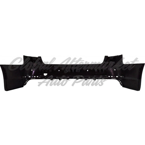 BUMPER RR PRIMED W/O PARALLEL PARK W/4 PARK ASSIST SENSOR/S-LINE CAPA