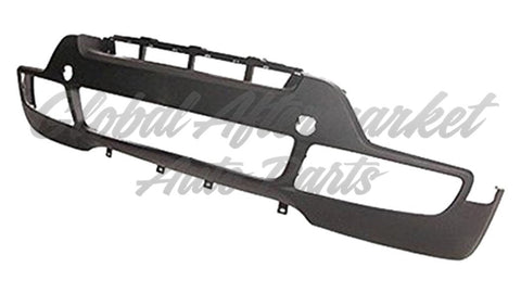 BUMPER FR W/O SENSOR HOLE W/O M PKG TEXTURED BLACK