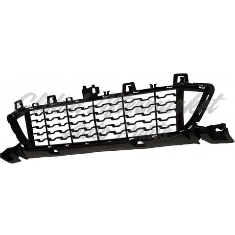 GRILLE LOWER MATTE BLACK W/M-PKG