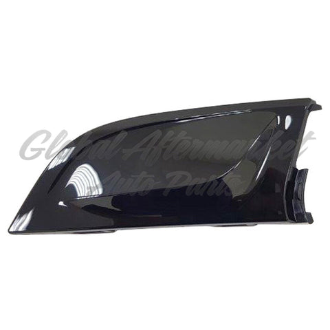 GRILLE MOLDING FILLER PIECE FR LH BRIGHT BLACK FINISH W/O PARK ASSIST SENSOR
