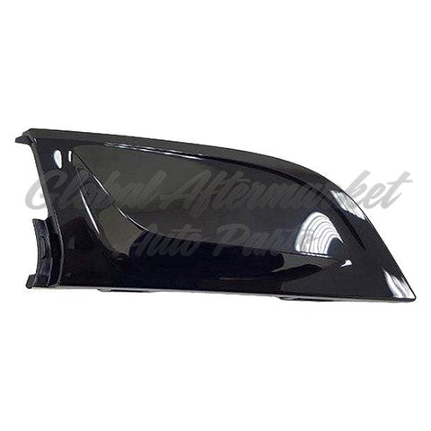 GRILLE MOULDING FR RH UPPER BRIGHT BLACK FILLER PIECE W/O SENSOR
