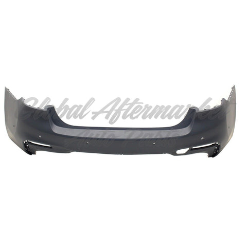 BUMPER RR PRIMED W/PARK DISTANCE/PARK ASSIST/M-PKG