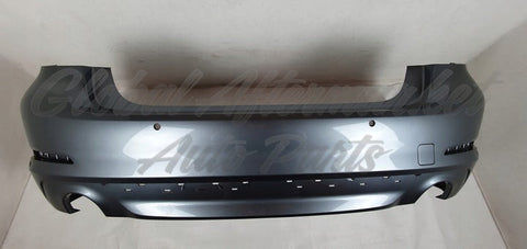 BUMPER RR PRIMED W/PARK ASSIST/PARK DISTANCE/ TRIM LINES (FOR 530 SERIES W/O M-PKG) CAPA