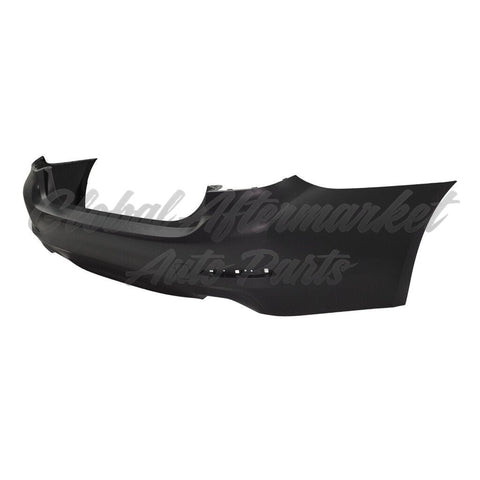 BUMPER RR PRIMED W/O PARK ASSIST/TRIM LINES (FOR 540 SERIES W/O M-PKG)