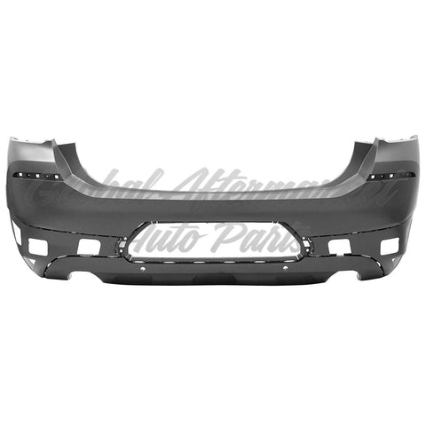 BUMPER RR PRIMED W/CAMERA W/2 SENSOR W/O M-PKG
