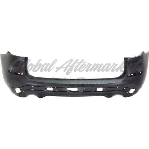 BUMPER RR W/TOW HOOK/TRAILOR HITCH W/O PARK ASSIST SENSOR/M-PKG CAPA
