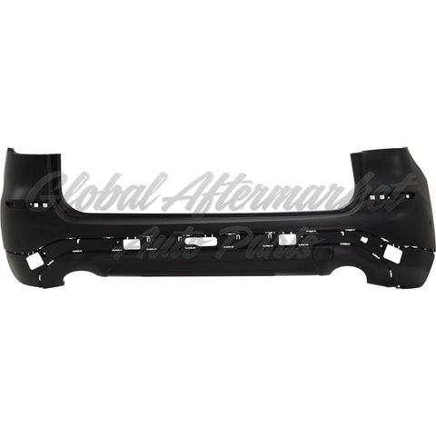BUMPER RR W/PAKR ASSIST SENSOR W/O M-PKG CAPA