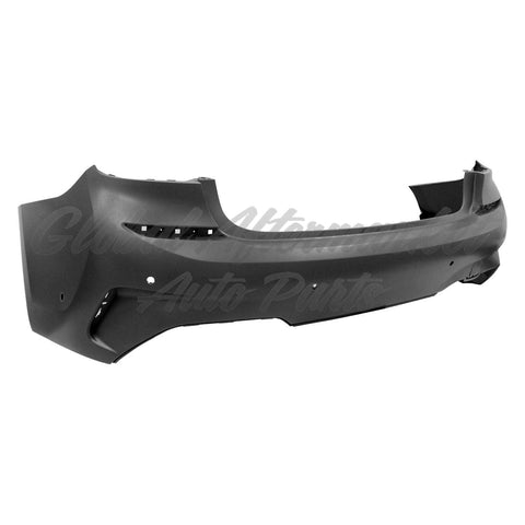 BUMPER RR PRIMED W/ TOW HOOK/ PARK ASSIST/PARK DISTANCE/M-PKG CAPA