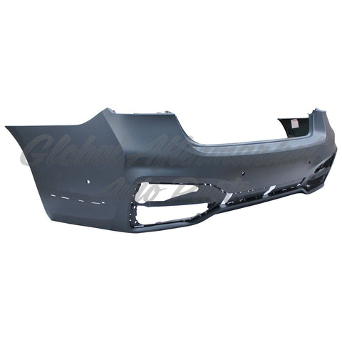 BUMPER RR PRIMED PTM W/4 PARK ASSIST SENSOR/M-PKG