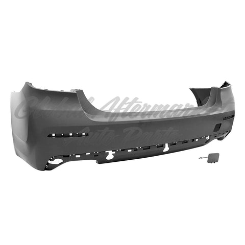 BUMPER RR PRIMED PTM W/TOW HOOK W/O PARK SENSOR/M-PKG