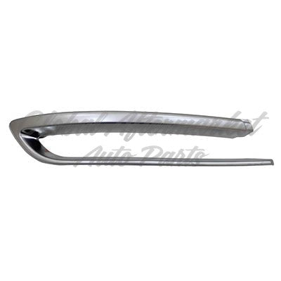 BUMPER MOULDING RR LH W/O M PKG MODERN LINE CHROME/SILVER