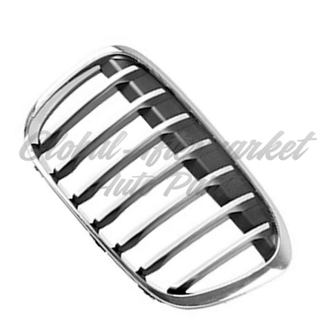 GRILLE LH PTD SILVER W/CHROME FRAME FOR X-LINE MODEL