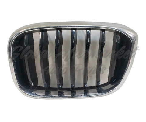 GRILLE LH MATTE BLACK W/CHROME FRAME W/OM-PKG BASE MODEL