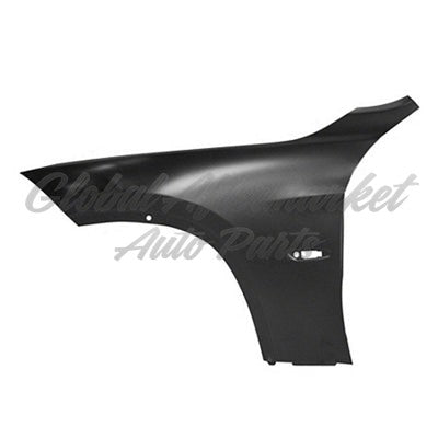 FENDER FR LH W/SIDE LAMP HOLE STEEL