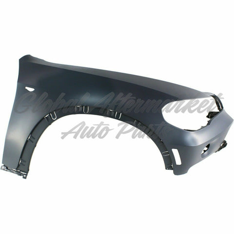 FENDER FR RH W/SIDE LAMP HOLE W/O HEAD LAMP WASHER HOLE CAPA