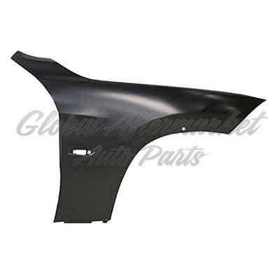 FENDER FR RH W/SIDE LAMP HOLE STEEL