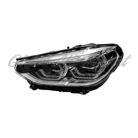 HEAD LAMP LH LED W/MODIFIED LOGO/ADAPTIVE LED/CORNERING/AUTOMATIC HIGHBEAMS HQ