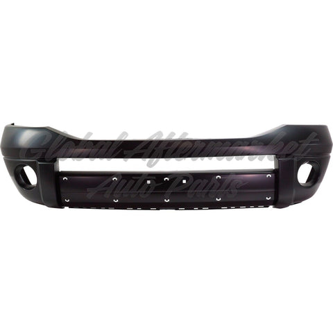 BUMPER FR PRIMED W/HOLE FOR CHROME INSERT CAPA