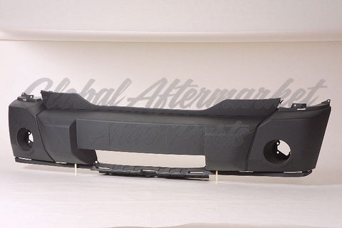 BUMPER FR TEXTURED DARK GRAY W/FOG LAMP HOLE CAPA