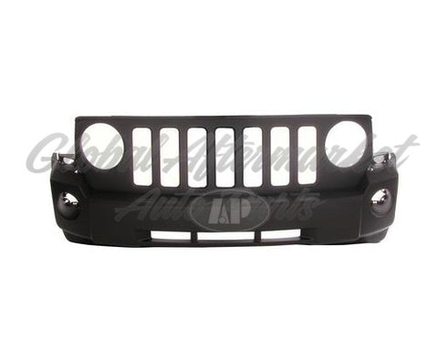 BUMPER FR PRIMED W/O TOW W/O CHROME W/FOG LAMP HOLE CAPA