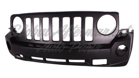 BUMPER FR PRIMED W/TOW W/O CHROME