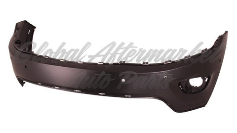 BUMPER UPPER FR PRIMED W/SENSOR HOLE LTD/OVERLAND/LAREDO MODELS