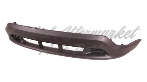 BUMPER LOWER FR TEXTURED DARK GRAY W/O TOW HOOKS CAPA