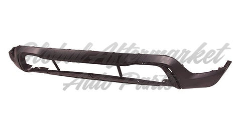 BUMPER LOWER FR PRIMED BLACK PARTIAL TEXTURED LTD/LAREDO/OVERLAND/MODELS CAPA