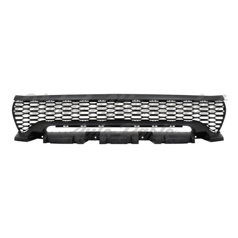 GRILLE LOWER FR MATTE BLACK W/O AIR VENTS FOR WIDEBODY