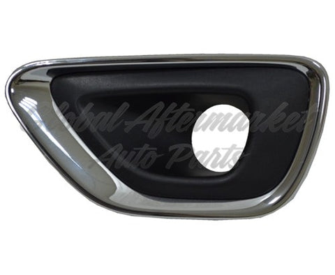 FOG LAMP BEZEL FR LH BLACK W/CHROME MOULDING LTD/LAREDO/OVERLAND