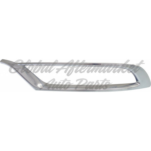 FOG LAMP TRIM MOLDING FR LH SATIN CHROME FINISH 17-23 S MODELS W/O APPEARANCE PKG