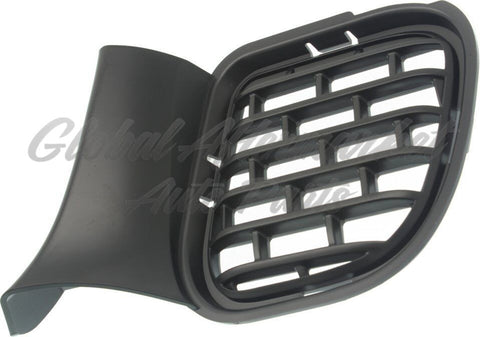 GRILLE LOWER FR LH BLACK (OUTER PIECE OF 3-PIECE GRILLE STYLE)