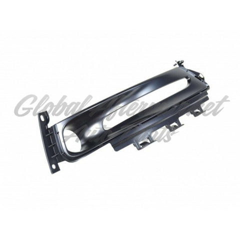 FOG LAMP BEZEL FR LH BLACK PRIMED S-MODEL W/APP PKG (1-PC CENTER MOLDING)