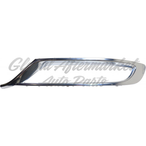 FOG LAMP TRIM MOLDING FR RH SATIN CHROME 17-23 S MODELS W/O APPEARANCE PKG