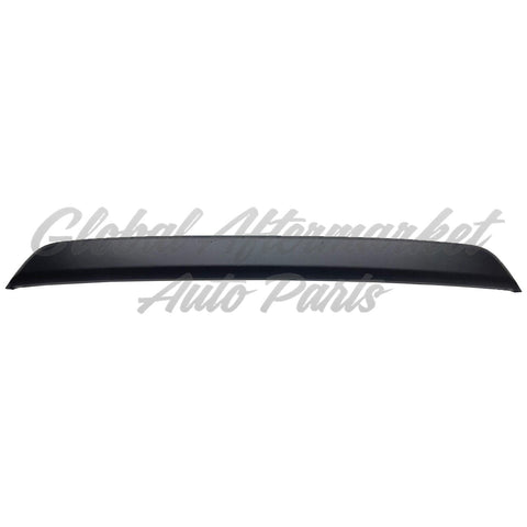 BUMPER MOLDING FR UPPER TEXTURED BLACK FINISH W/O SENSOR
