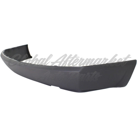 BUMPER RR LOWER TEXTURED DARK GRAY SINGLE EXHAUST
