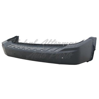 BUMPER RR PRIMED W/PARKING SENSOR W/TRAILER HITCH