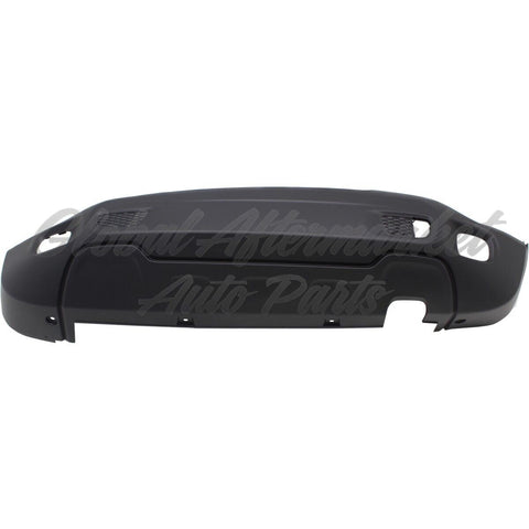 BUMPER RR 1PC STYLE W/O SENSOR/TRAILER HITCH HOLE W/RIGHT SIDE TOW HOOK HOLE CAPA
