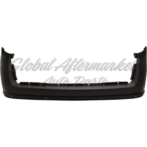 BUMPER RR TEXTURED W/SENSOR