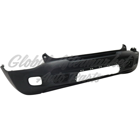 BUMPER RR 1PC STYLE W/TRAILER HITCH HOLE W/O SENSOR/TOW HOOK