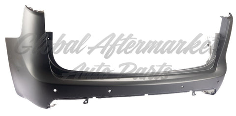 BUMPER RR PRIMED W/2 PARALLEL PARK ASSIST SENSOR / 4 PARK ASSIST SENSOR EXCLUDE L/LX( USE W/SEPARATE LOWER) CAPA