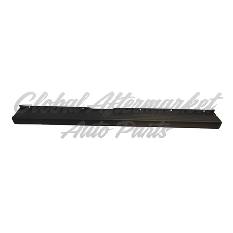 BUMPER RR CENTER TEXTURED BLACK W/O HITCH/SENSOR