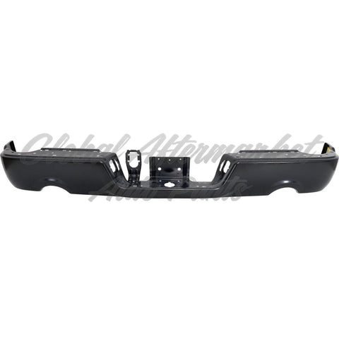 BUMPER FACE BAR RR BLACK PTM W/O SENSOR FOR 1500 W/DUAL EXHAUST