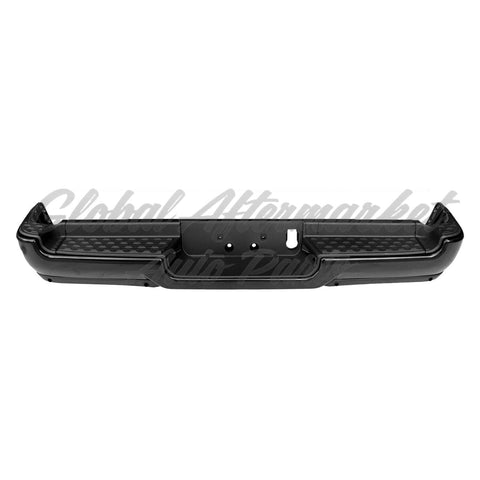 BUMPER RR ASSY PTM SINGLE EXAUST W/ PAD/EXTENSIONS/BOTH MOUNT BRACKETS W/ADVANCE PARK/SENSOR EXCLUDE REBEL/TRX