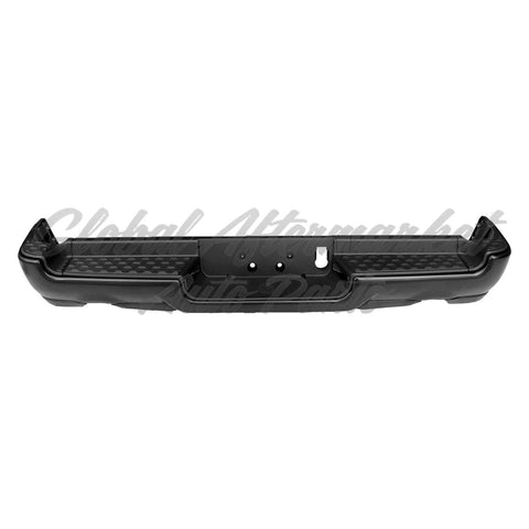 BUMPER RR ASSY PTM DUAL EXHAUST W/PAD/EXTENSIONS/BOTH MOUNT BRACKETS/ ALL INNER OUTER VALANCE W/O SENSOR EXCLUDE REBEL/TRX