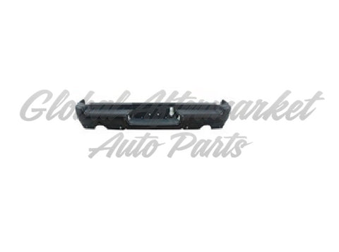 BUMPER RR ASSY BLACK POWDER COAT DUAL EXHAUST W/ PAD/ EXTENSIONS/BOTH MOUNT BRACKETS W/ ADVANCE SENSOR EXCLUDE REBEL/TRX