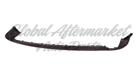 BUMPER RR LOWER MATTE BLACK W/SINGLE EXHAUST CAPA