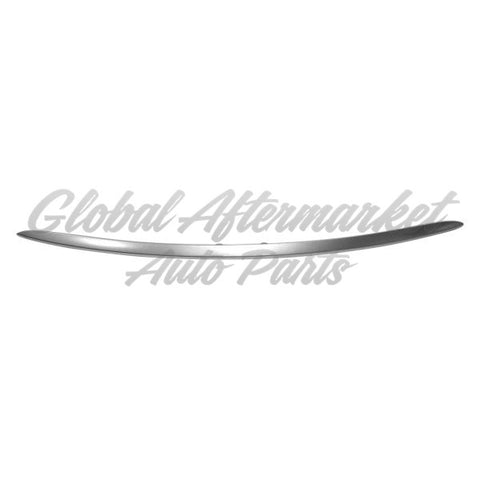 BUMPER MOULDING RR CENTER SATIN PLATINUM