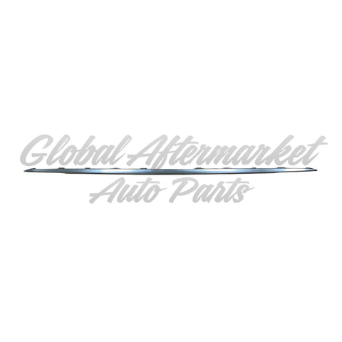 BUMPER MOLDING RR SATIN CHROME PLATINUM 2-PIECE BUMPER